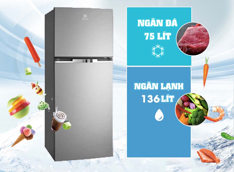 Tủ lạnh Electrolux ETB2100MG Tủ lạnh Electrolux ETB2100MG