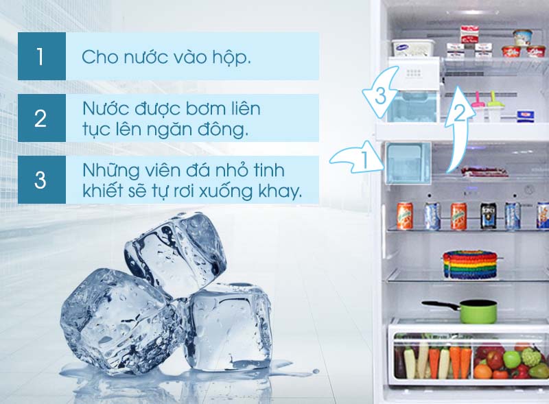 Khả năng làm đá tự động Khả năng làm đá tự động
