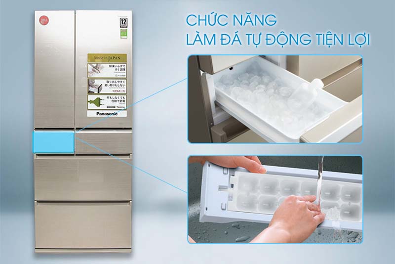 Làm đá tự động nhanh chóng, tiện lợi Làm đá tự động nhanh chóng, tiện lợi
