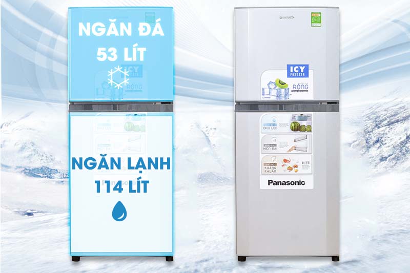 Tủ lạnh Panasonic 167 lít NR-BM189 Tủ lạnh Panasonic 167 lít NR-BM189