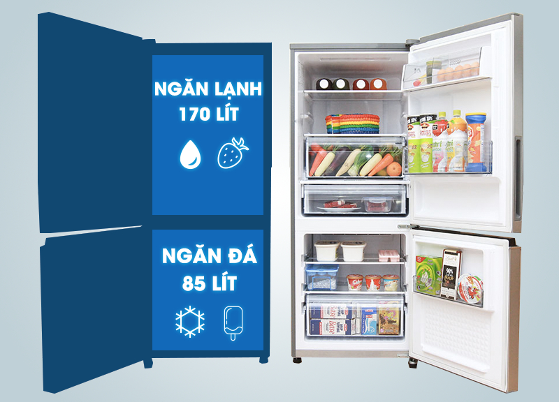 Tủ lạnh Panasonic NR-BV288XSVN 255 Tủ lạnh Panasonic NR-BV288XSVN 255