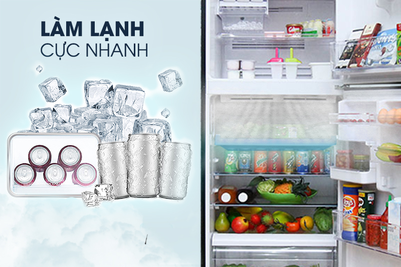 Ngăn làm mát nhanh Dual Cooling Zone Ngăn làm mát nhanh Dual Cooling Zone