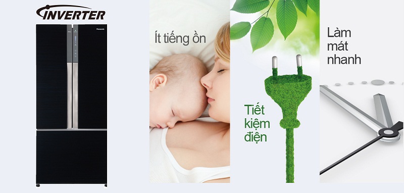 Tủ lạnh dung tích lớn nhưng vận hành êm ái Tủ lạnh dung tích lớn nhưng vận hành êm ái