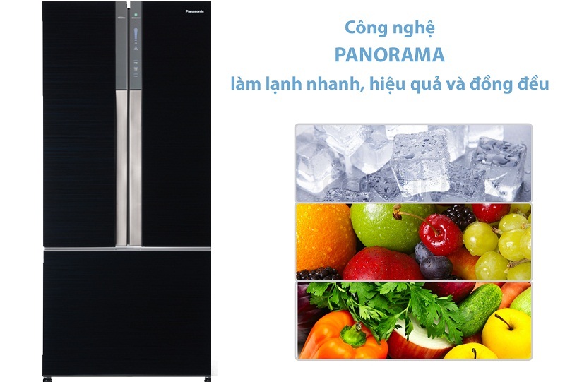 Công nghệ làm lạnh Panorama độc quyền Panasonic làm lạnh đồng đều hiệu quả Công nghệ làm lạnh Panorama độc quyền Panasonic làm lạnh đồng đều hiệu quả