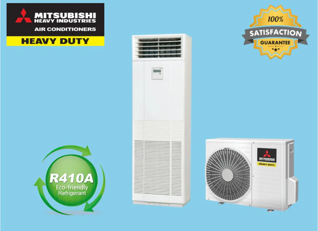 Why are Mitsubishi Heavy floor-standing air conditioners so popular among consumers?