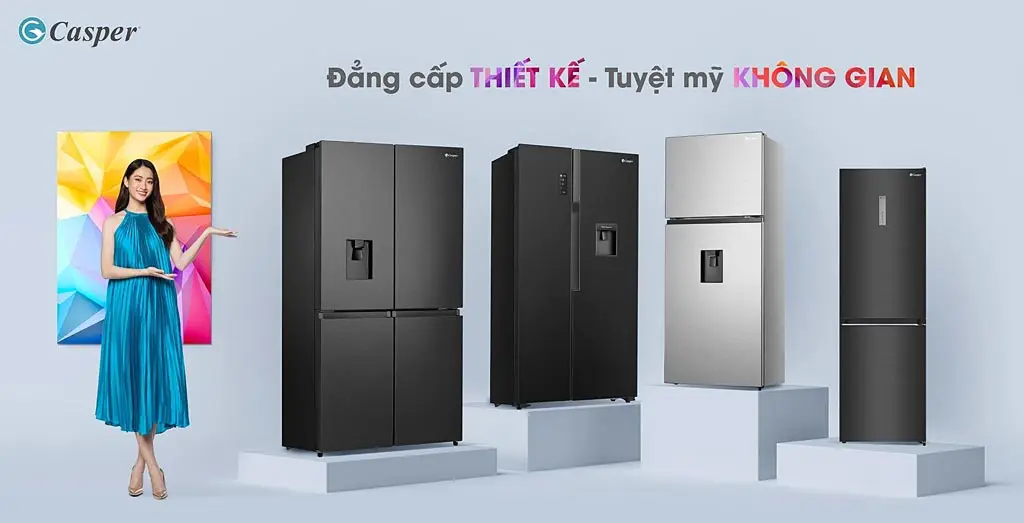 Chế độ bảo hành Vip cho tủ lạnh Casper thế hệ mới