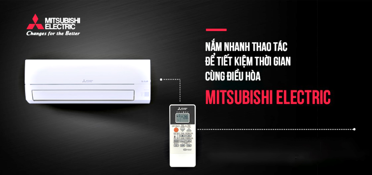 Hướng dẫn các thao tác nhanh chóng để tiết kiệm thời gian trên máy lạnh Mitsubishi Electric