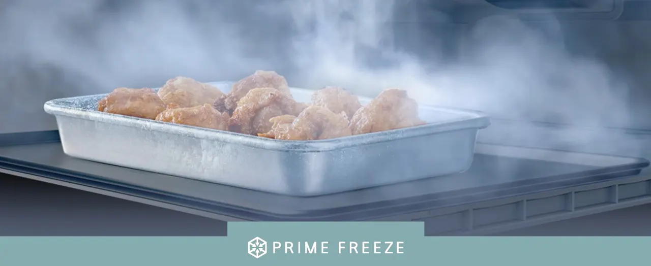 Giữ trọn hương vị món ăn với công nghệ Prime Freeze trên tủ lạnh Panasonic