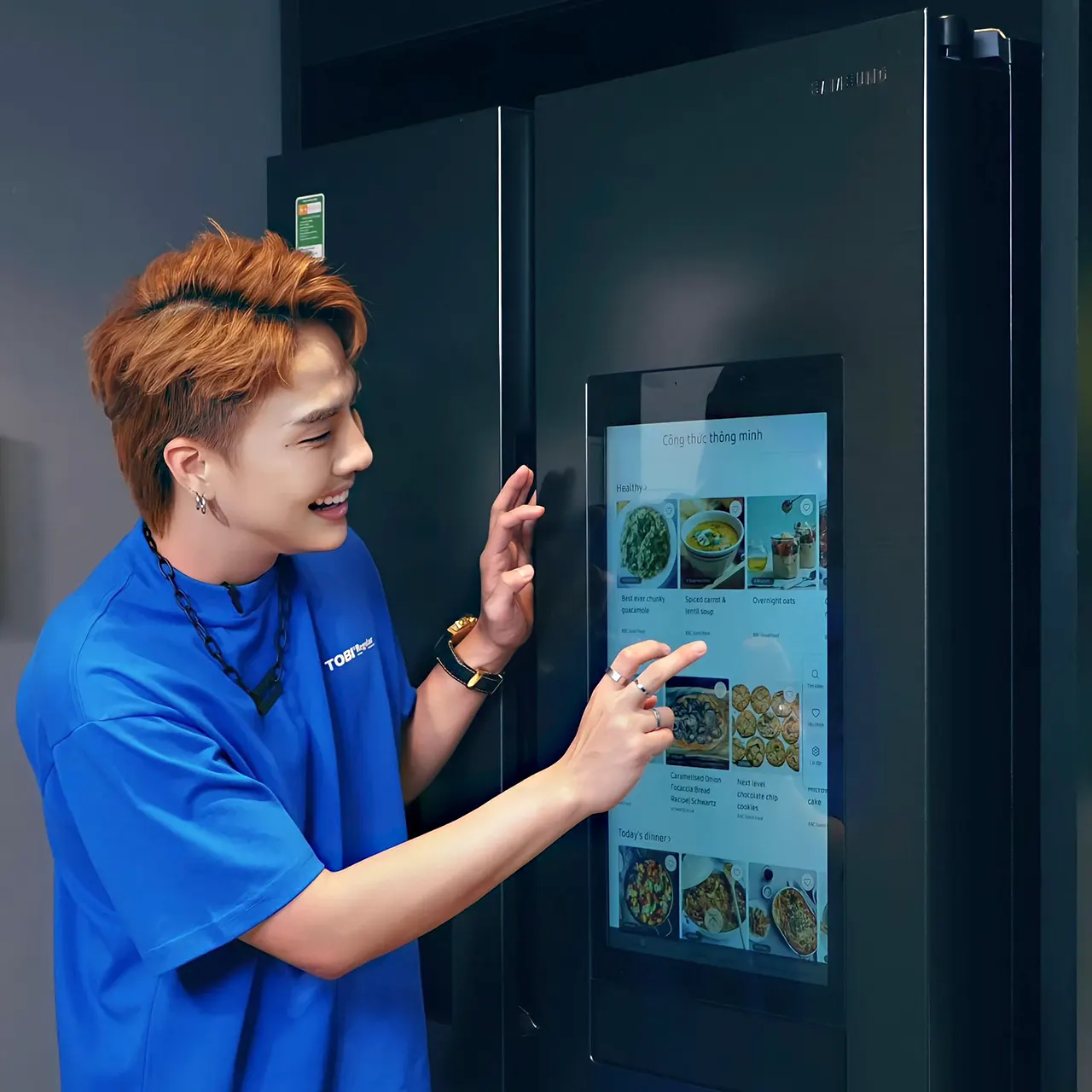 Ngàn công thức, thỏa đam mê nấu nướng cùng tủ lạnh thông minh Samsung Family Hub
