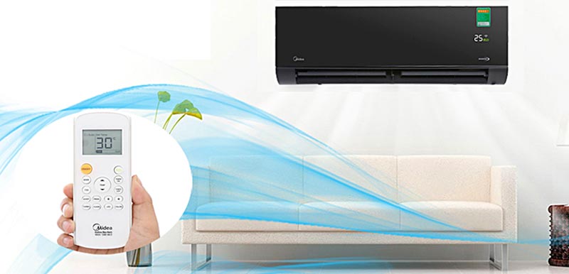 How to use the Midea MSVP-CRDN1 air conditioner controller