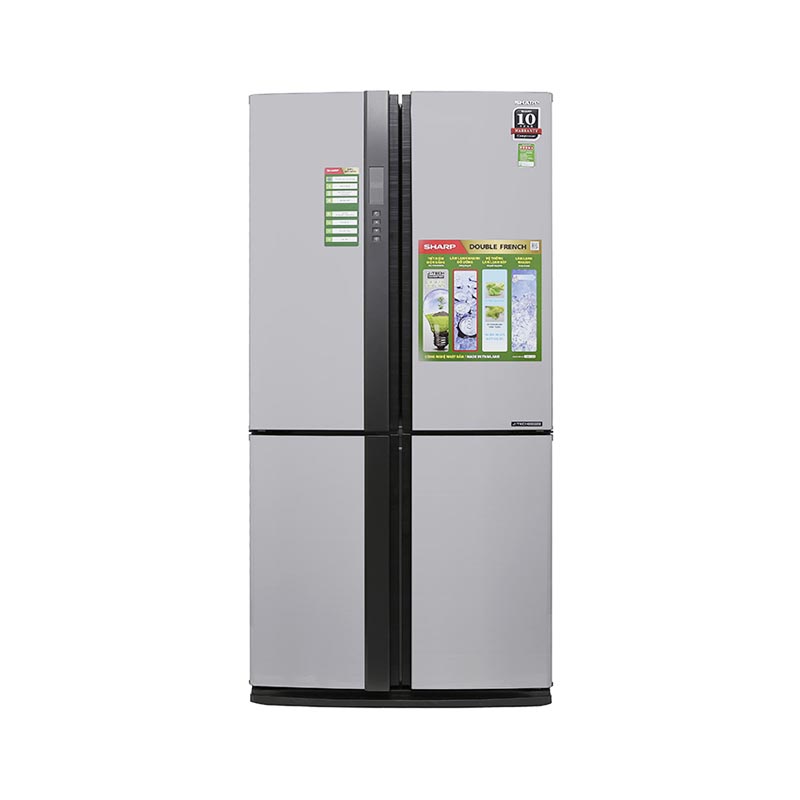Tủ lạnh Sharp Multi Door 4 cửa inverter 678 lít SJ-FX680V-WH