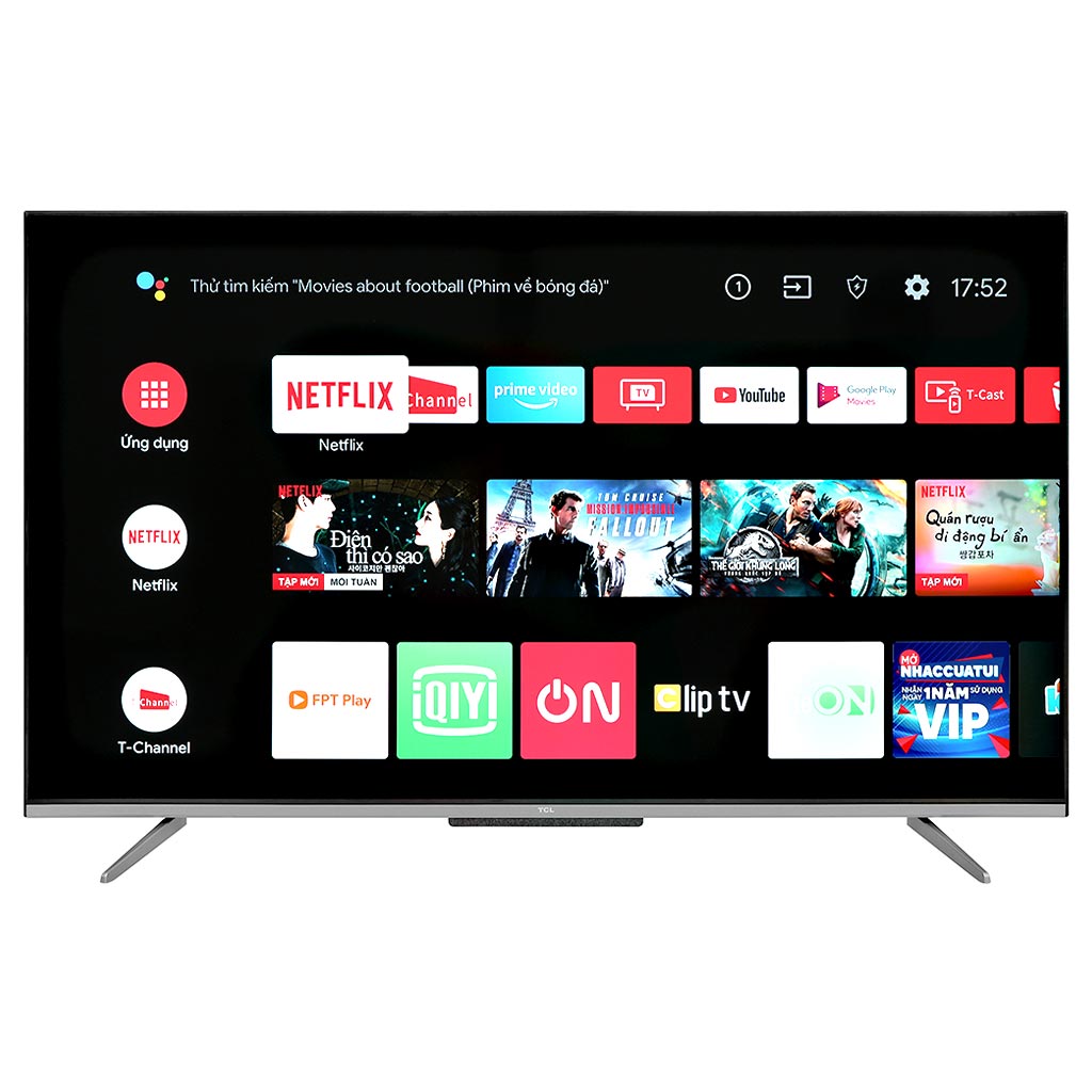 Android Tivi TCL 55 inch UHD 4K 55P725