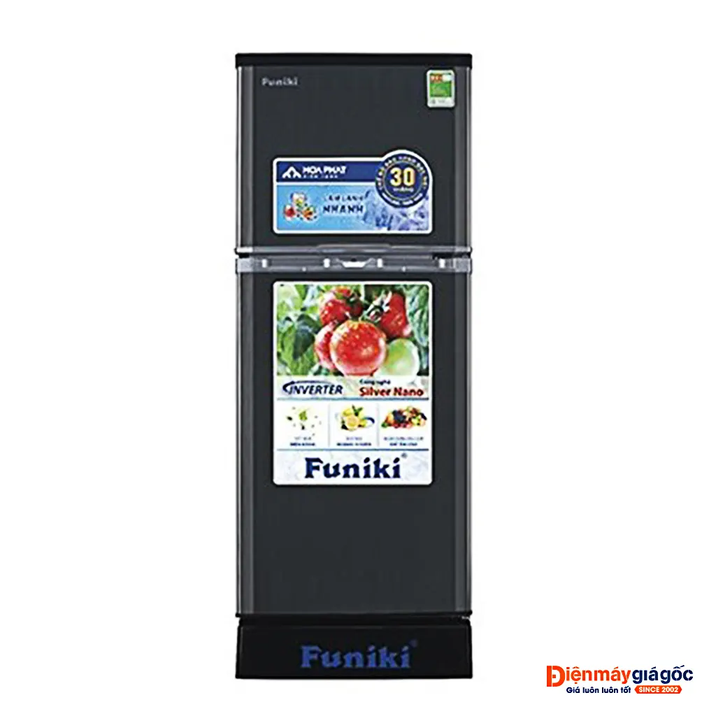 Tủ Lạnh Funiki ngăn đá trên 2 cửa inverter 185 Lít FRI-186ISU