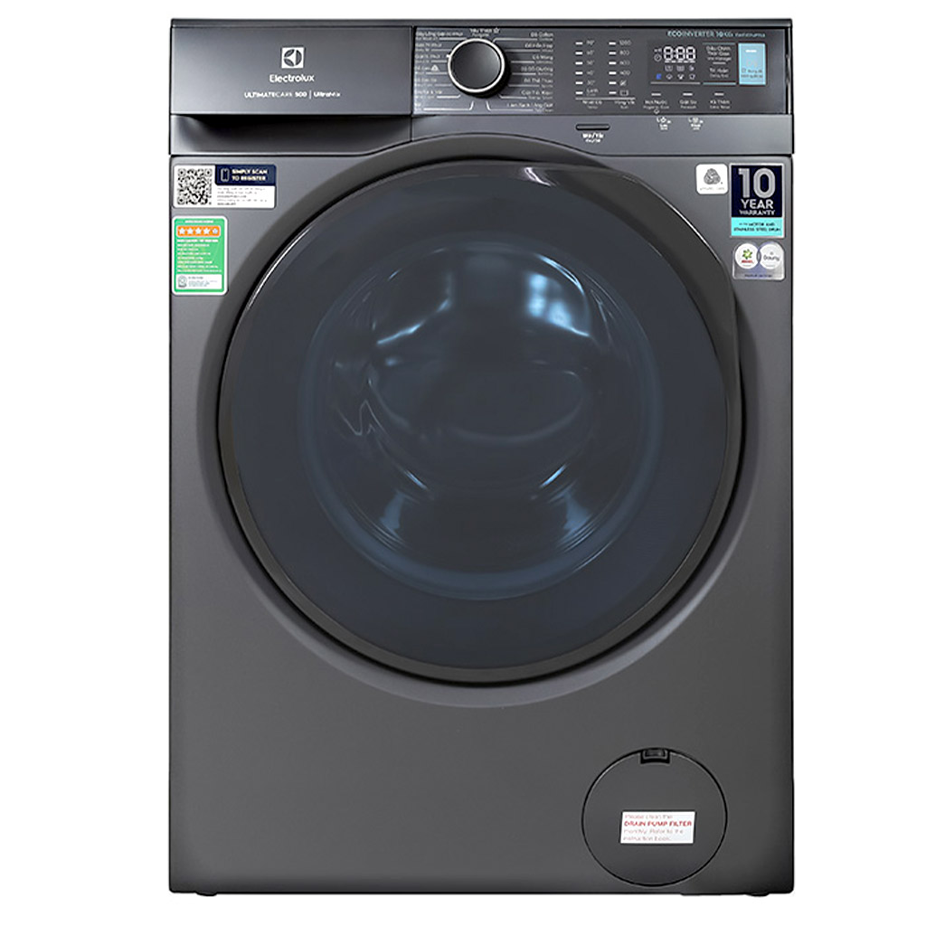 Máy giặt Electrolux lồng ngang 10 Kg Inverter EWF1024P5SB
