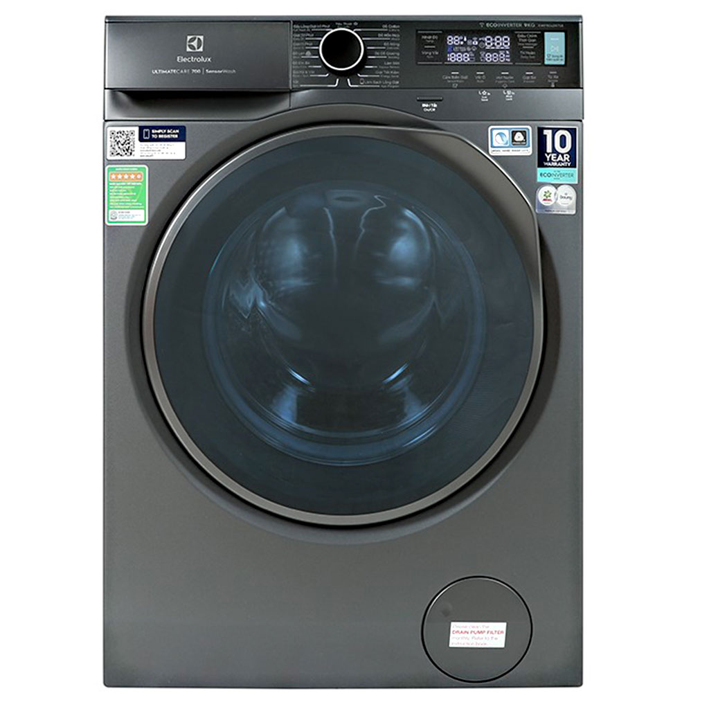 Top 3 máy giặt Electrolux 9kg inverter tiết kiệm điện tốt hiện nay