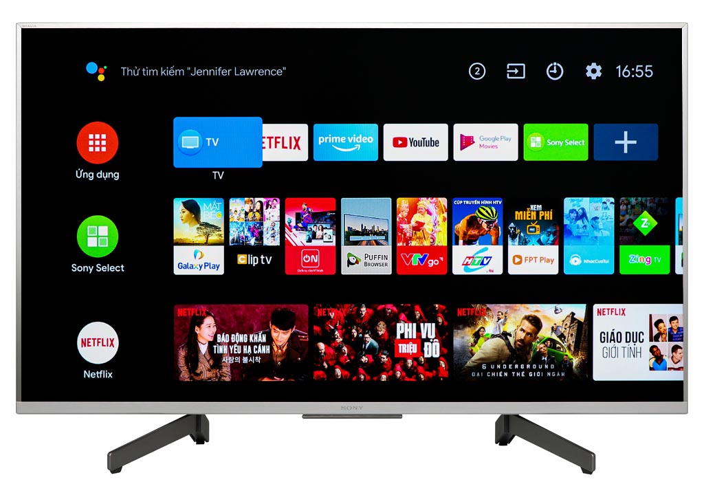 Android Tivi Sony 49 inch 4K KD-49X8500G (2019)