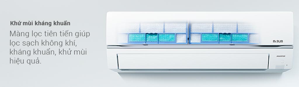 Máy lạnh Mitsubishi Electric MSY-GR25VF Inverter (1.0Hp)