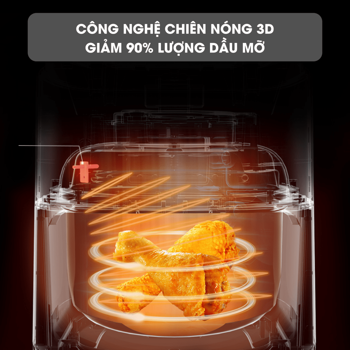Nồi chiên không dầu Kalite Q8