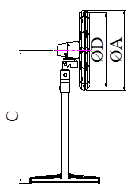 Quạt Đứng Công Nghiệp Daiwin DWD-650