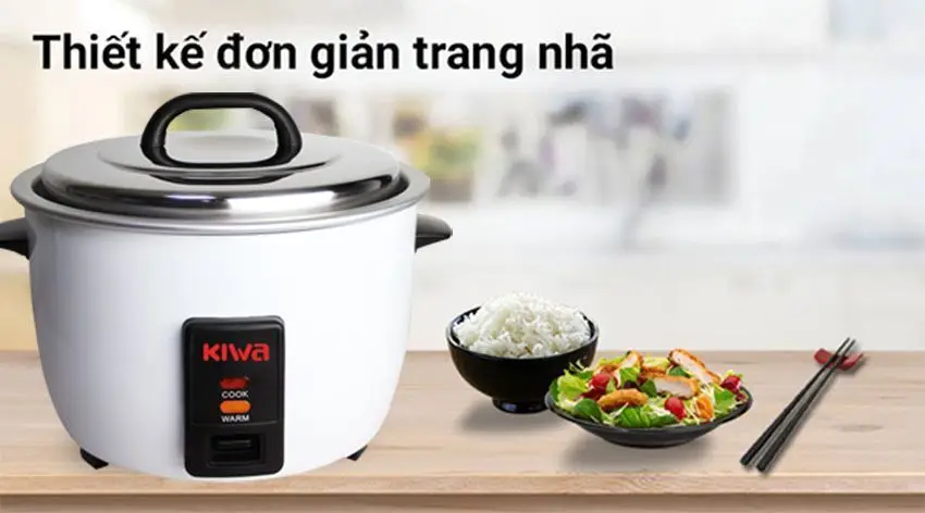 Nồi cơm điện nắp rời Kiwa MK-20RE