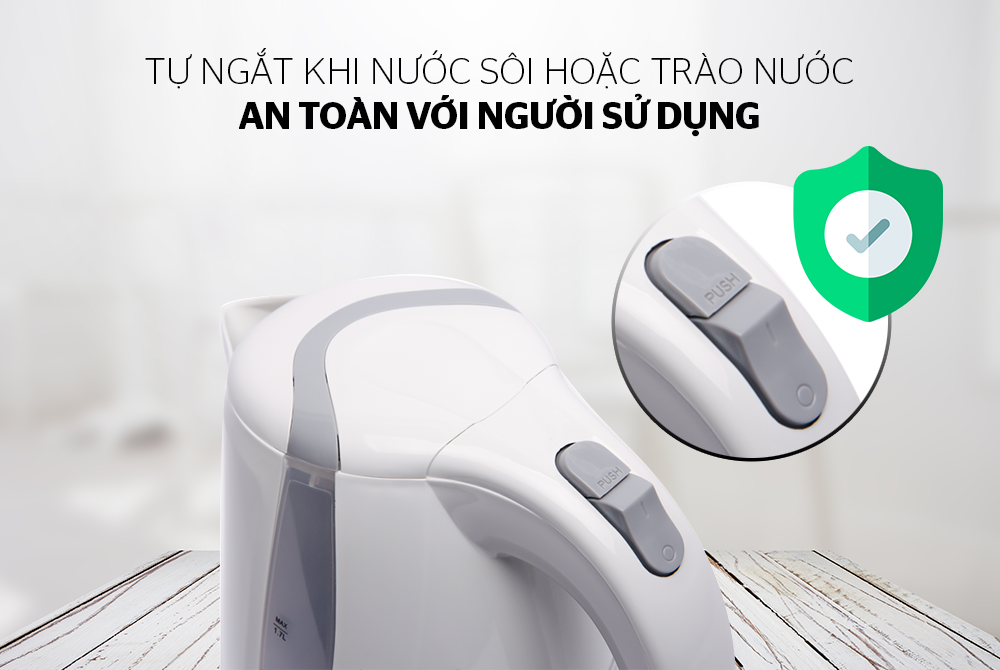 Bình đun siêu tốc Sunhouse SHD1300