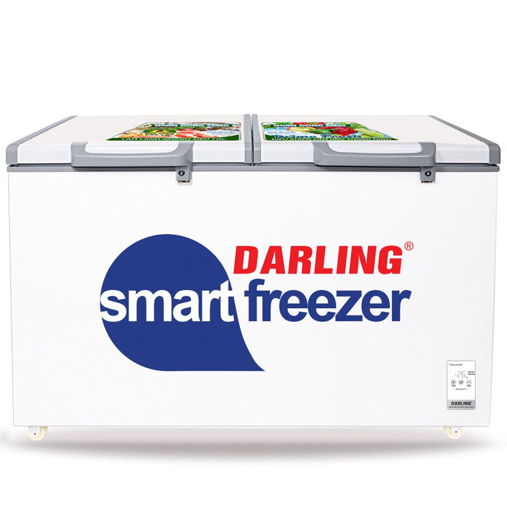 Tủ đông mát Darling 370 Lít DMF-3699WS-4 - 2 ngăn