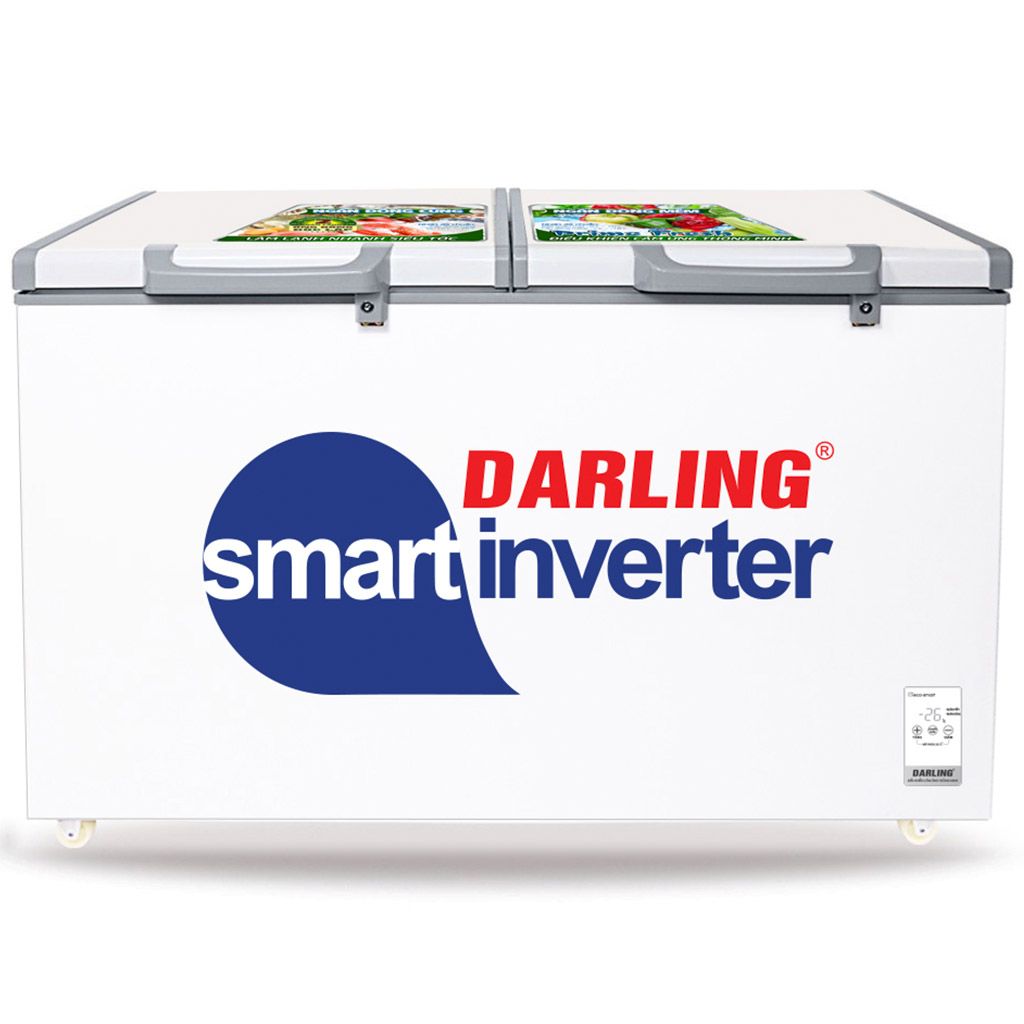 Tủ đông mát Darling inverter 370 Lít DMF-3699WSI-4 - 2 ngăn
