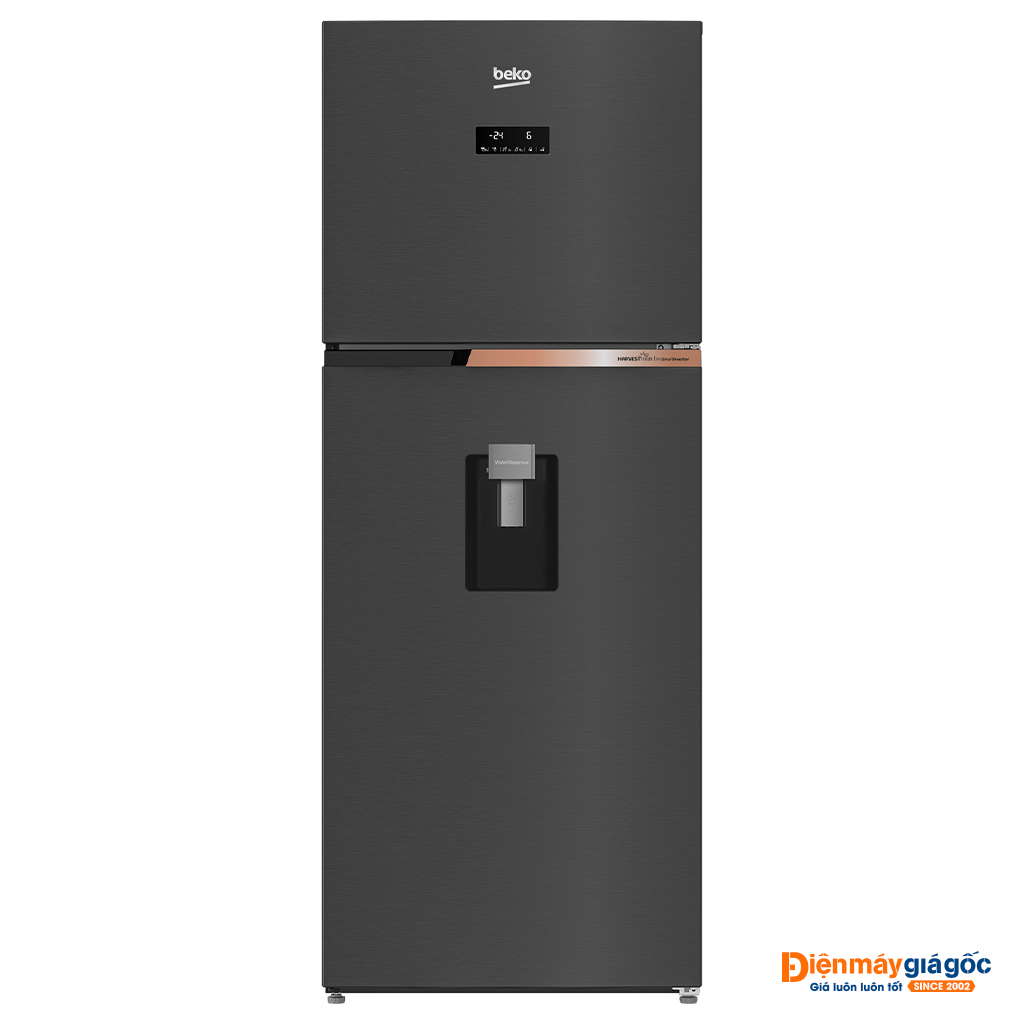 Tủ lạnh Beko ngăn đá trên 2 cửa Inverter 375 lít RDNT401E50VZDK