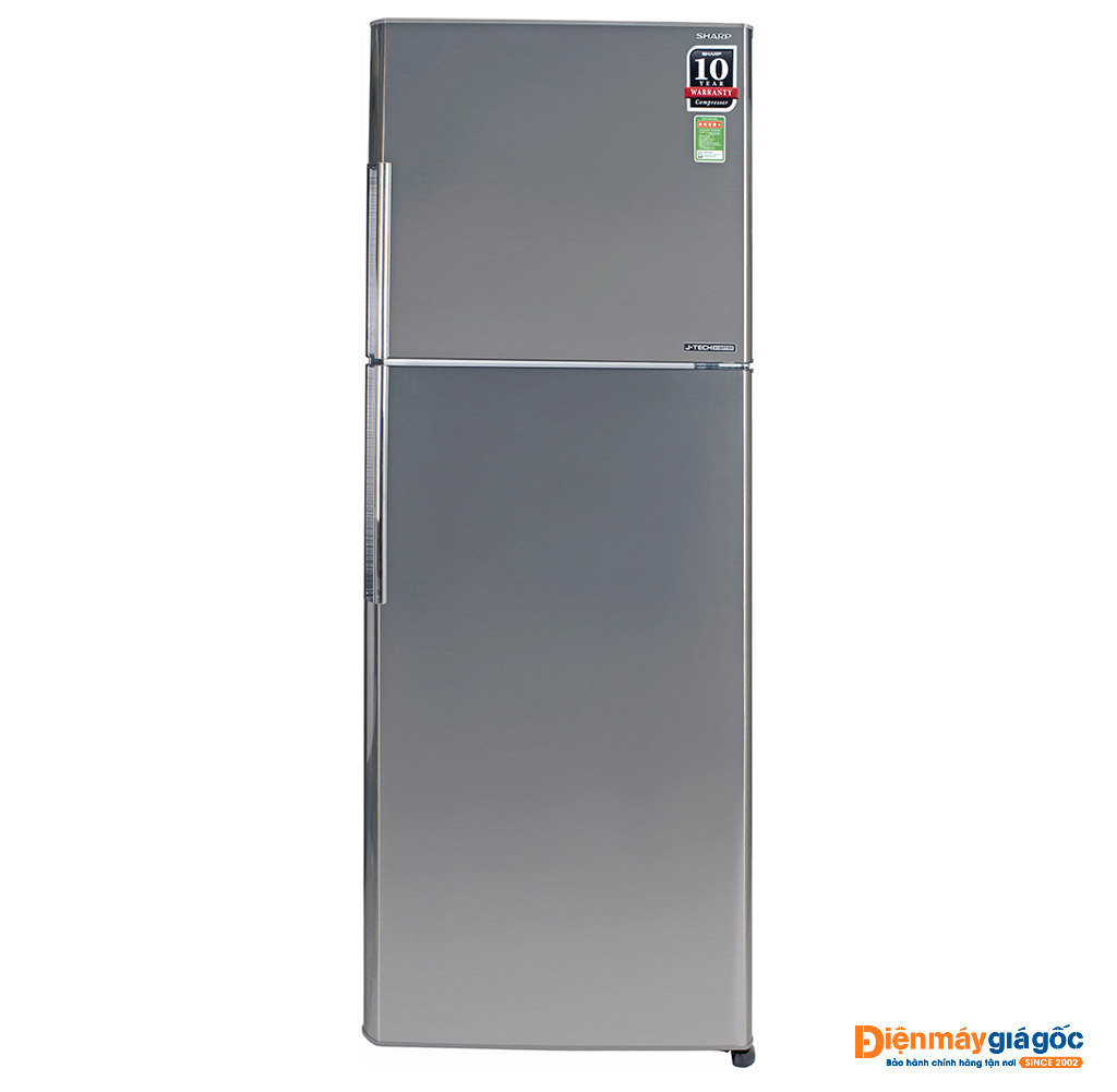 Tủ lạnh Sharp ngăn đá trên 2 cửa Inverter 315 lít SJ-X346E-SL