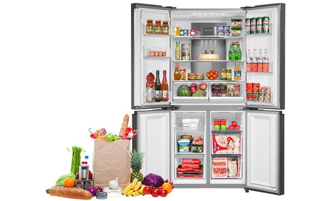 Tủ lạnh Aqua 505 lít AQR-IG595AM (GB) khử mùi