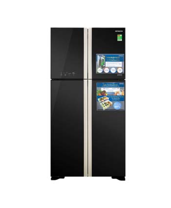 Tủ lạnh Hitachi Multi Door 4 cửa Inverter 509 lít R-FW650PGV8 GBK