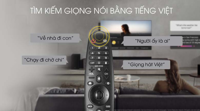 Smart Tivi LG 4K 50 inch 50UM7600PTA - Voice Search