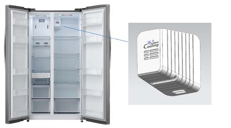 Hệ thống làm lạnh - Tủ lạnh Midea 530 lít MRC-690GS