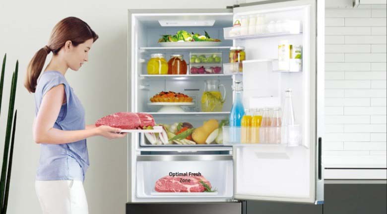 Tủ lạnh ngăn đá dưới - Tủ lạnh Samsung Inverter 307 lít RB30N4180B1/SV