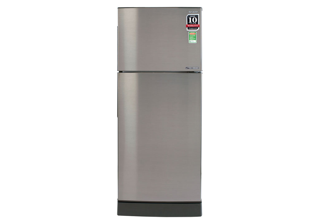 Tủ Lạnh Sharp ngăn đá trên 2 cửa Inverter 196 Lít SJ-X201E-SL