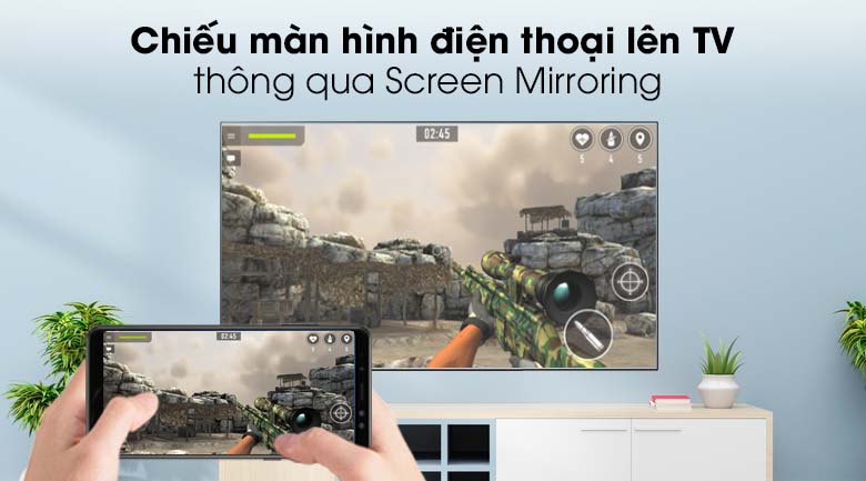 Tính năng Screen Mirroring (Screen Share) - Smart Tivi OLED LG 4K 65 inch 65B9PTA 