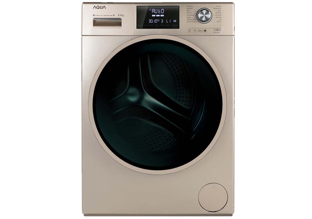Máy giặt Aqua lồng ngang 9.5 kg Inverter AQD-D950E.N