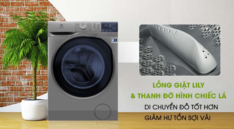 Lồng giặt Lily- Máy giặt Electrolux Inverter 9 kg EWF9024ADSA