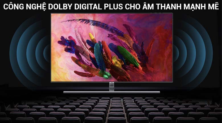 Công nghệ âm thanh Dolby Digital Plus cho âm thanh mạnh mẽ