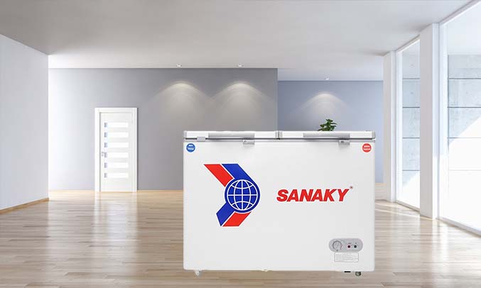 Tủ đông Sanaky VH-285W2 thiết kế tiện lợi