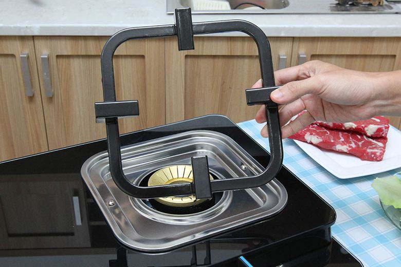 Kiềng bếp có thể tháo rời, giúp bạn dễ dàng vệ sinh sản phẩm