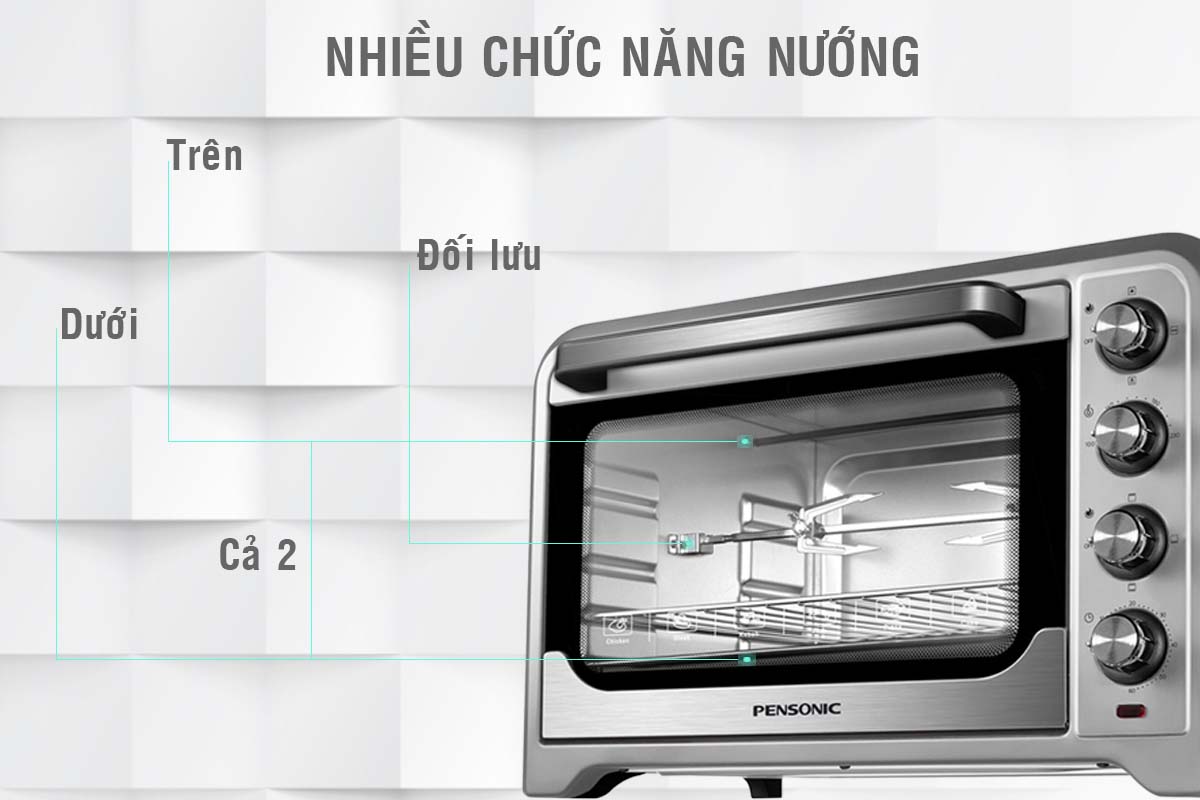 Lò Nướng Pensonic PEO-3803G – 38L