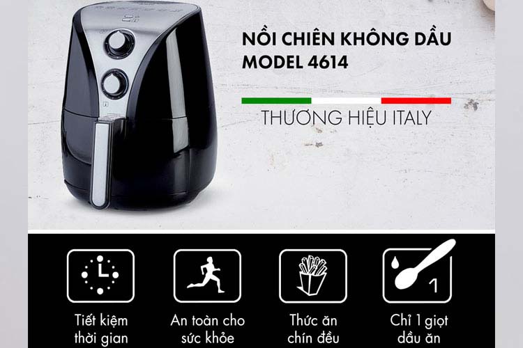 Nồi chiên không dầu Ariete MOD. 4614