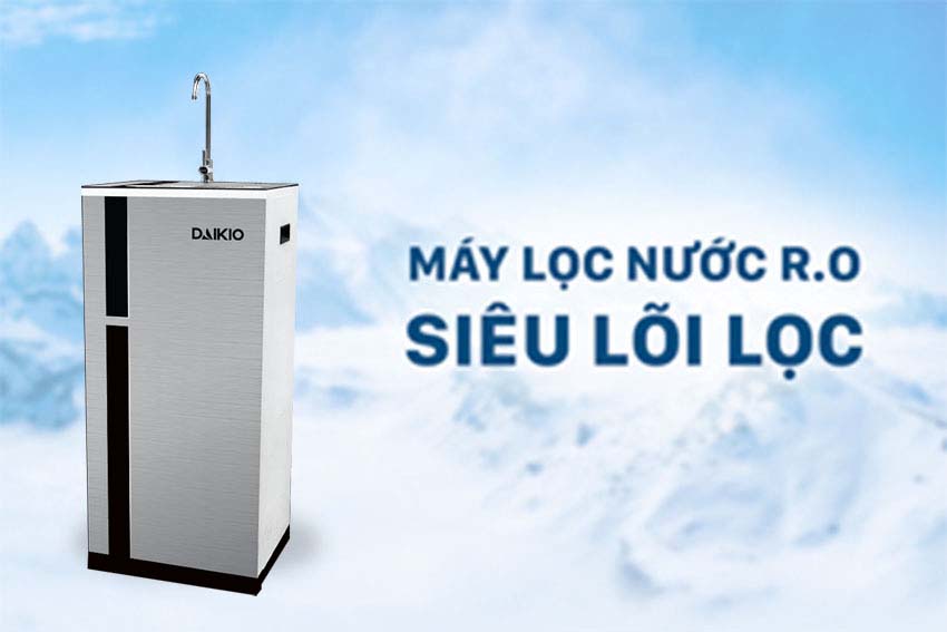 Máy lọc nước RO siêu lõi lọc Daikio DKW-63008H