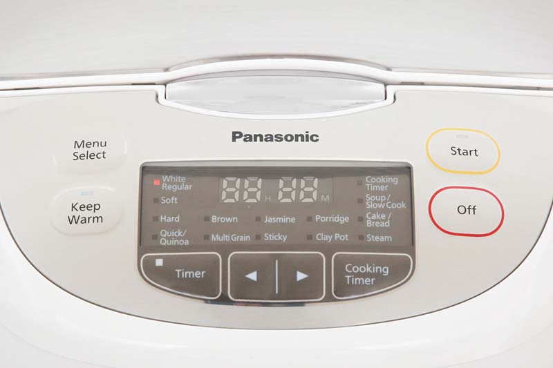 Hiện đại, dễ dùng, đa chức năng nấu - Nồi cơm điện tử Panasonic SR-CX188SRA