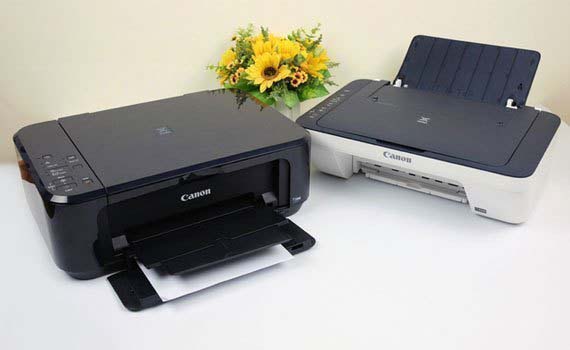 Máy in phun Canon PIXMA E560 với thiết kế hiện đại