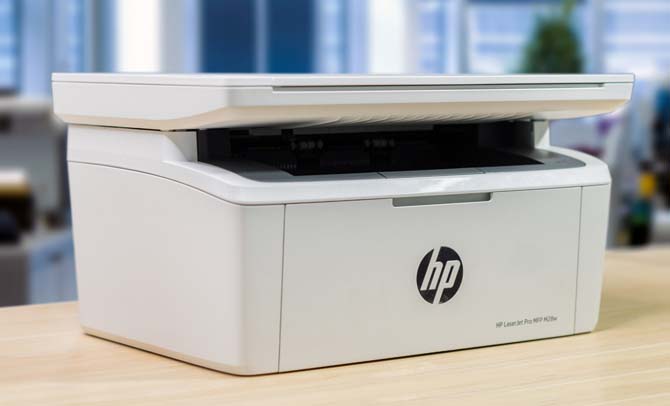 Máy in HP LaserJet Pro MFP M28w (W2G55A) Thiết kế nhỏ gọn, tỉ mỉ