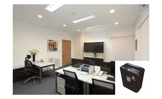 Máy hủy tài liệu Silicon PS-800C phù hợp với văn phòng chuyên nghiệp