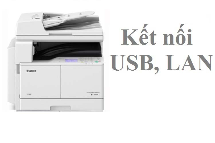 Máy photocopy Canon IR2004N 230V có kết nối USB, LAN, Wifi