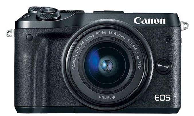 Máy ảnh Canon EOS M6 KIT 15-45MM (Đen) lấy nét chính xác